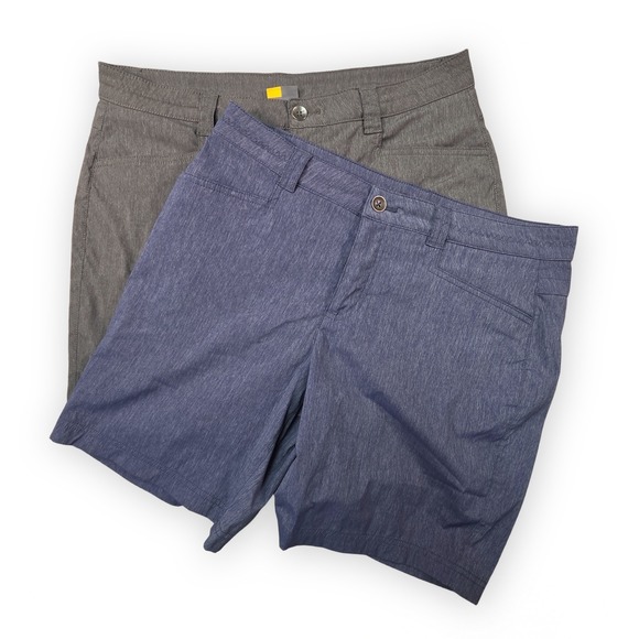 Eddie Bauer Pants - Eddie Bauer Travex Shorts Womens 12 Lot of 2 Hiking Outdoor Stretch Performance